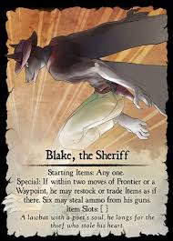 Carta de El Sheriff Blake